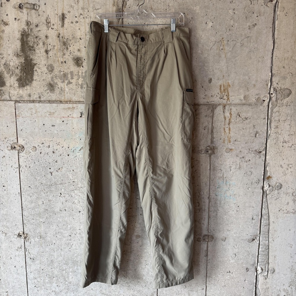 ExOfficio Pants Mens Medium Nylon Cargo Relaxed Travel Hiking‎ Outdoor Lined